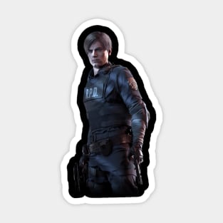 Resdent Evil 2 - leon v3 Sticker